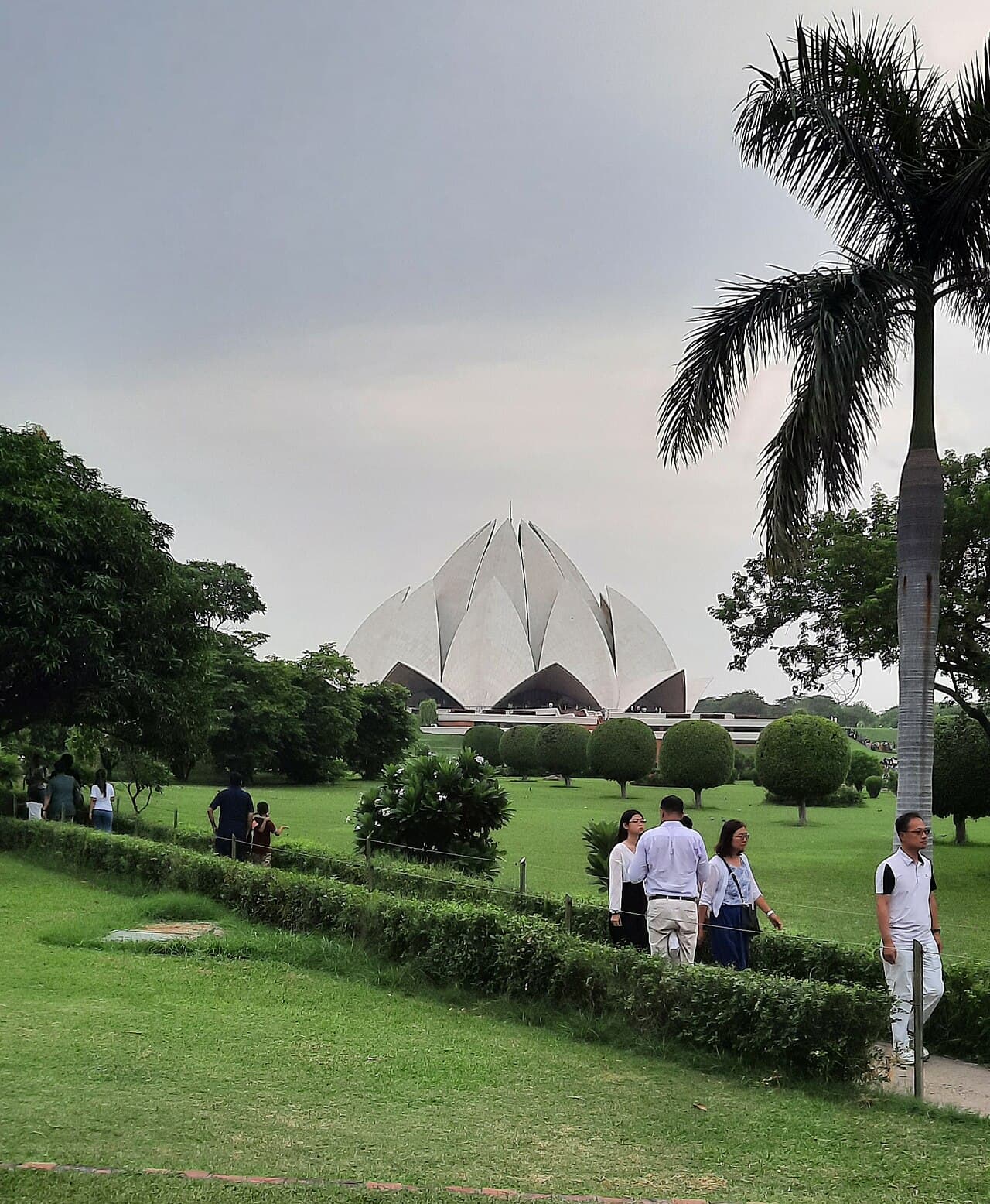 Lotus Temple in National Capital Territory of Delhi, India