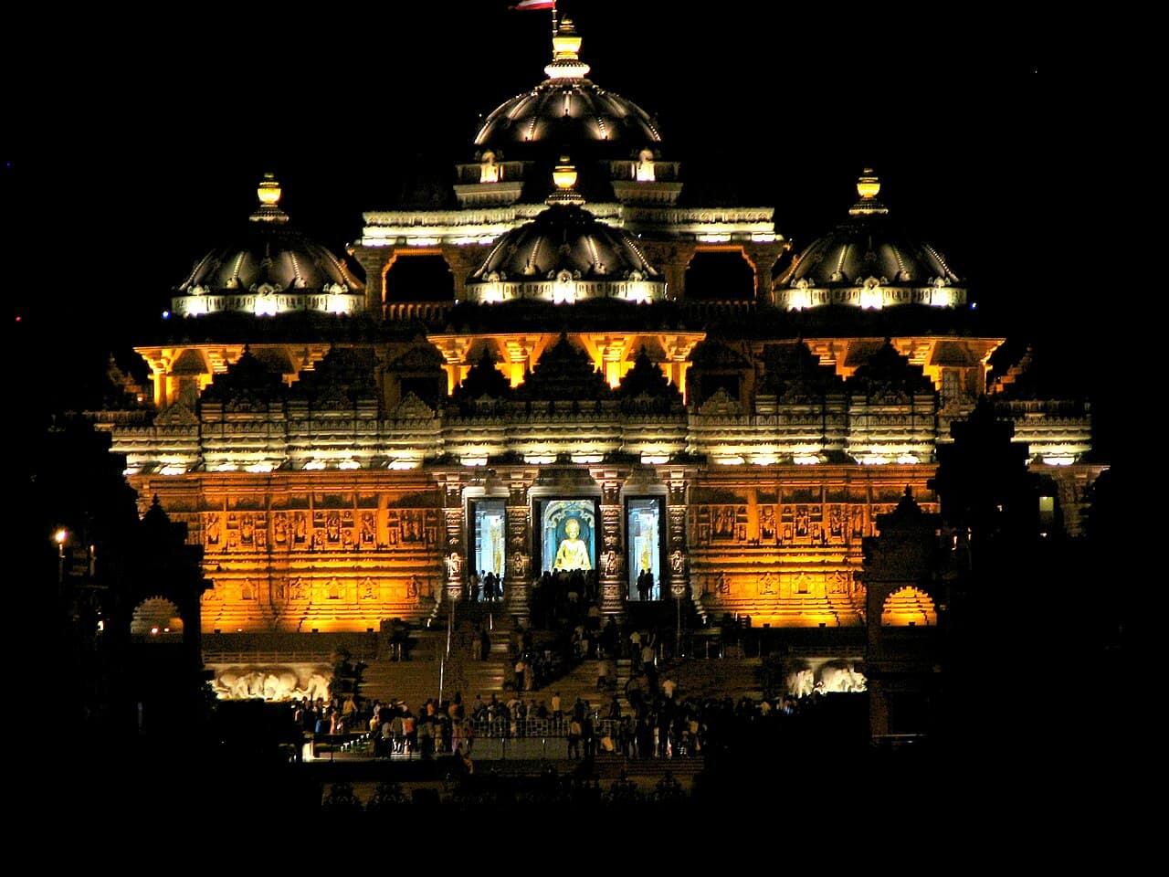 Akshardham Delhi in National Capital Territory of Delhi, India